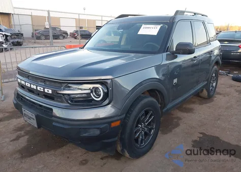 2022 Ford Bronco Sport Big Bend from USA, damaged, VIN 3FMCR9B67NRE06921